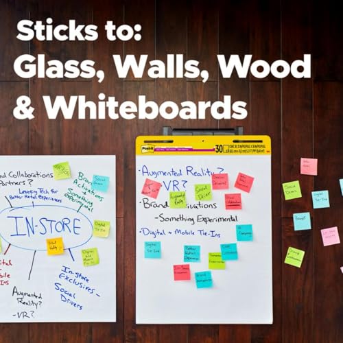 Post-it Super Sticky Easel Pad - Standard, 25 x 30 in, White, 2 Pads