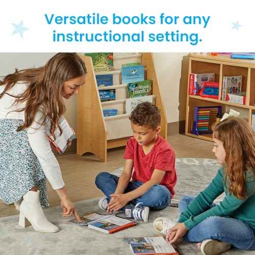 hand2mind Guided Phonics + Beyond Decodable Books Unit 2, CVC Books for Beginning Readers, Science of Reading Classroom Materials, Learn to Read Leveled Readers, Preschool Curriculum for Teachers