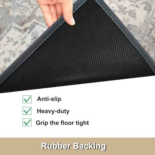 Office Chair Mat for Hardwood Floor, 51x63 inches Heavy Duty Desk Chair Mat for Hard Wood, Non-Slip Tile Floors Protector for Computer Chairs