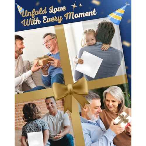 Birthday Pop Up Card with Envelope - Funny Happy Birthday 3D Greeting Pop Up Card, Best Gifts for Men Dad Husband Grandpa Father Daddy Him, Unique 3D Design, Metal Toolbox