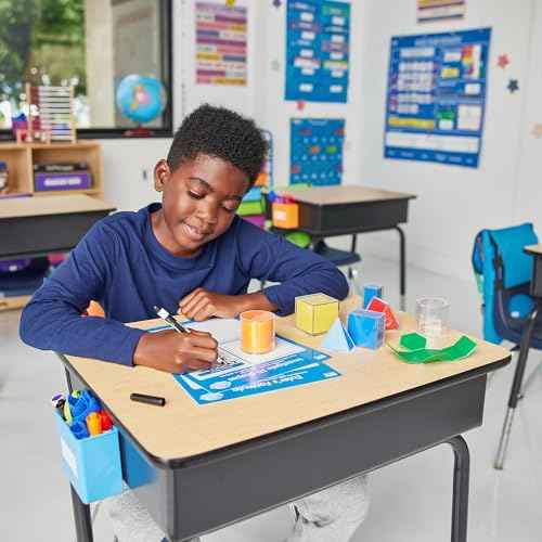 EAI Education GeoModel¢ç Folding Geometric Shapes: 11 Solids and 11 Nets