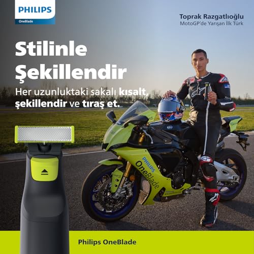 Philips Waterproof Rechargeable Electric Trimmer for Face & Body