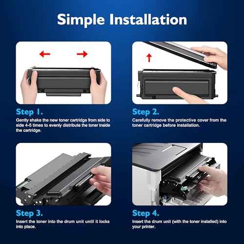 TL-410X Toner Cartridge Replacement for Pantum TL-410X TL-410H for Use in M7102DW P3010DW M7100DW M7200FDW M7202FDW M6702DW M6800FDW M6802FDW P3012DW P3300DW P3302DW Printer (Black, 2-Pack)