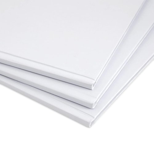 Paper Junkie Blank Book Set - 3-Pack White Hardcover Journals for Kids | 7 x 10 Inch Drawing Notebooks