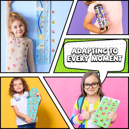 360PCS Scratch and Sniff Stickers, Large Scented Stickers for Kids & Teachers Single, Smelly Incentive Motivational Prize, Bigger Reward for Student Classroom Must Haves School Supplies, Reward Chart