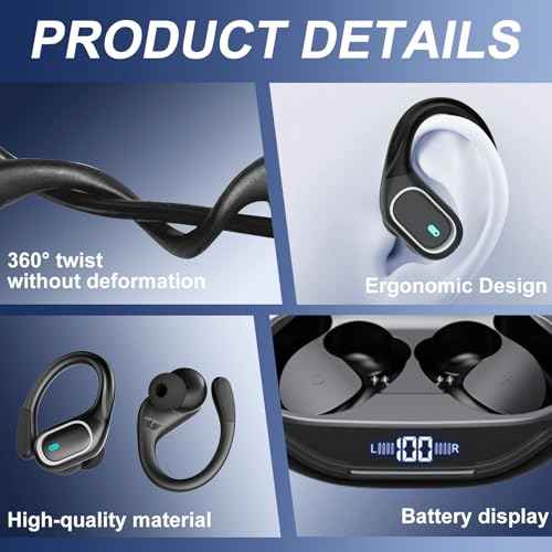 Translation Earbuds-70 Playing Time,164 Language Ai Translation Earbuds Real Time,Bluetooth 5.4 Translator Device Noise Cancelling,ranslation Headphones for Travel & Business & Study,Black