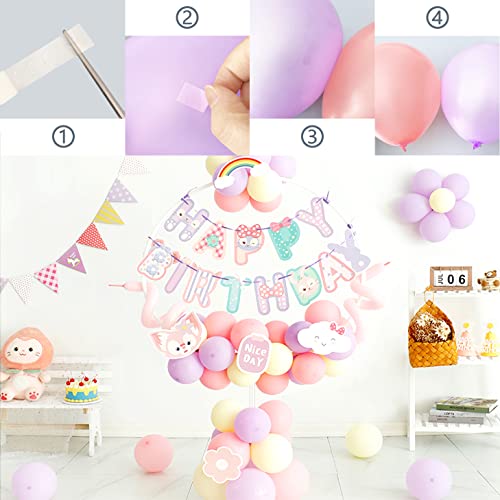 HANWER 200 PCS Clear Double Sided Glue Dots for Balloons & Crafts – Variation 2