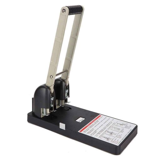 Double Hole Paper Puncher 2 Holes Puncher Office Supplies Adjustable 150 Sheets Paper Hole Punch for Paper Punching