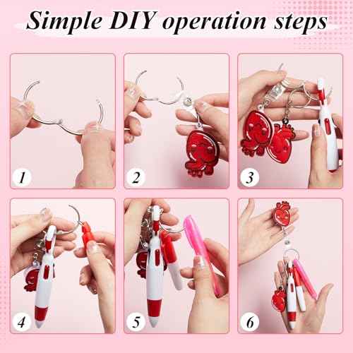 Henoyso 108 Nurse Badge Reel Pens Mini Highlighter Pens Bulk Pediatric Nursing Week Appreciation Gifts Accessories Retractable for CNA Medical Health Hospital Women Graduation (Classic)