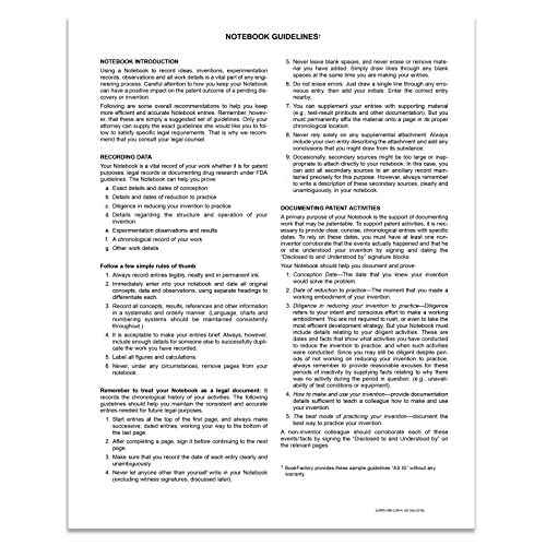 BookFactory Lab Notebook - 168 Pages (.25'' Grid Format), 8 7/8'' x 11 1/4'', Blue Cover, Section Sewn Hardbound Laboratory Notebook (Made in USA)