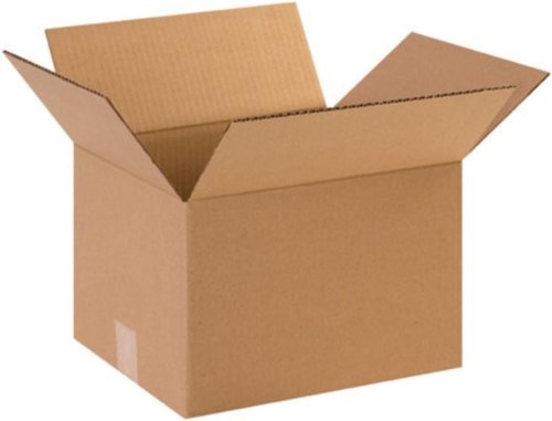 Secure Seal | 50-Pack Corrugated Cardboard Shipping Boxes - 12x10x8 Size for Moving & Mailing