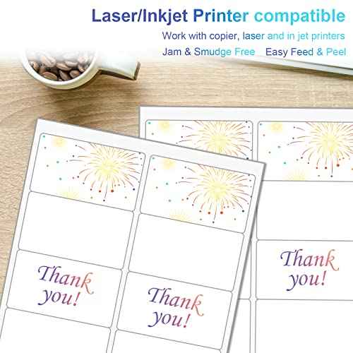 10up Shipping Address Labels 2 X 4 Label, Matte Stickers Paper Compatible with Laser & Ink Jet Printers, 500 Sheets-5000 Labels (5163/8163 /18163)