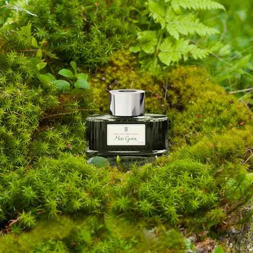 GRAF von Faber-Castell Ink Bottle, Moss Green, 75ml