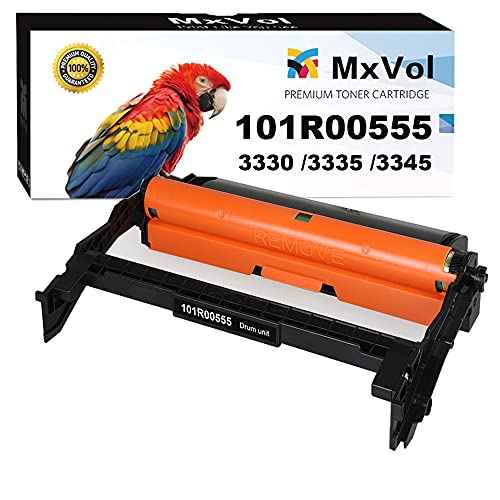 MxVol Compatible WorkCentre 3335 3345 Phaser 3330 Drum Unit 101R00555 for Xerox Phaser 3330 DNI WorkCentre 3335 DNI 3345 DNI Printer Drum Cartridge, High Capacity 30,000 Pages (NO Toner)