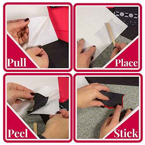 Grafix Artist-Tac Dry Transfer Adhesive Dots - 11"x17" Sheet of Permanent Micro Adhesive Dots are A Quick, Mess-Free Mounting Option for Arts,Papercrafts,School Projects,Stationary,Pack of 25 Sheets