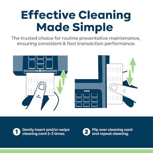 KICTeam - Waffletechnology¢ç Cleaning Cards for Card Reader Payment Machines (40 Cards) - Presaturated with MiracleMagic¢ç
