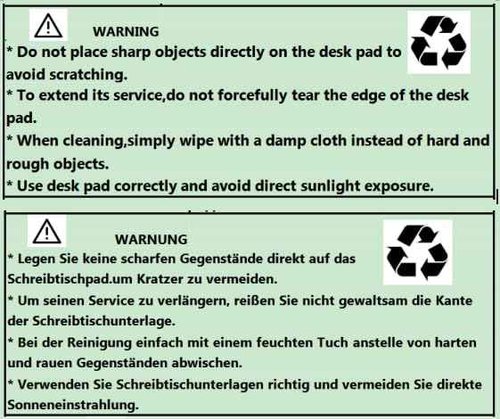Chihein 59" x 32" 4XL PU Leather Desk Mat (Black/Gray), Huge Mouse Pad, Dual Sided Desk Pad Protector, Waterproof Writing Blotter for Gaming/Office/Home
