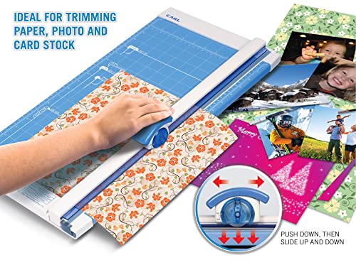 CARL Professional Rotary Paper Trimmer 18 Inch with Precise Cut Blade