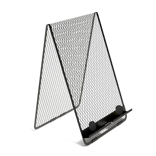 TRU RED 2-Pack Magnetic Document Stand with Lip, Matte Black