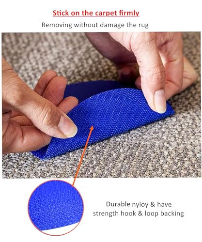 GetALift Numbered Carpet Dots for Classroom 1-26, 4 Inch Rug Spots with Bright Colors & Numbers - Strong Grip Rug Markers