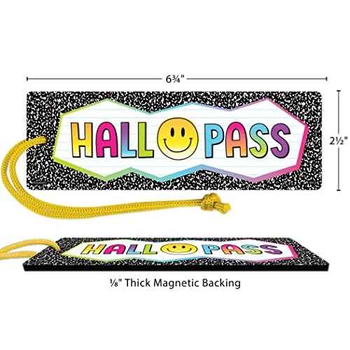 Teacher Created Resources Brights 4Ever Magnetic Hall Pass (TCR77061)