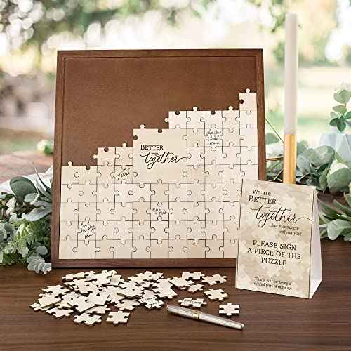 Lillian Rose Puzzle Guest Book For An Alternative Wedding Guestbook