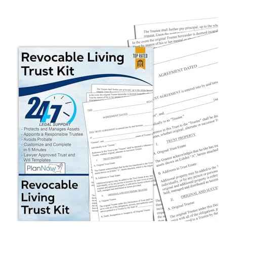 Revocable Living Trust Kit for Individuals -Do It Yourself Revocable Trust Forms to Protect Family, Assets & Yourself - Cost-Effective with Easy Step-by-Step Instructions - Attorney-Approved