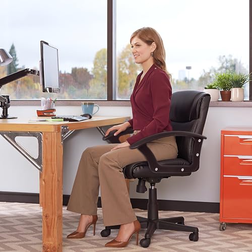 Veemoon 2pcs Office Chair Armrest Rings Plastic Replacement for Desk Gaming Chairs Fit Arm Rest Accessories for Office Workers