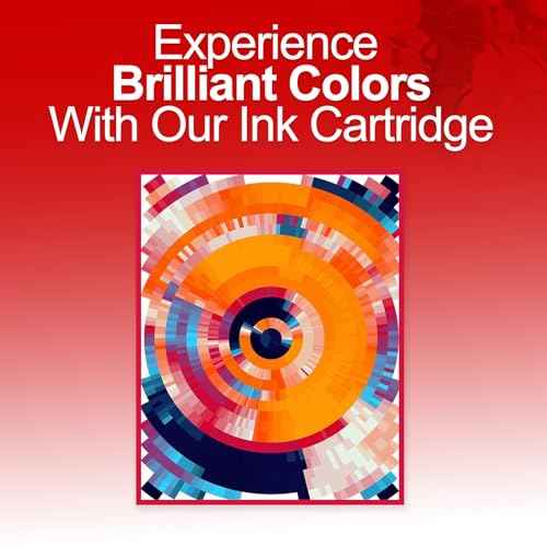 245XL 246XL Ink Cartridge Compatible Replacement for Canon PG 245 XL CL 246 XL Combo (1 Black 1 Color, 2 Pack) PG245 CL246 for PIXMA TR4520 MX490 MG2522 MX492 TR4522 TR4500 TS3122 MG2520 Printer