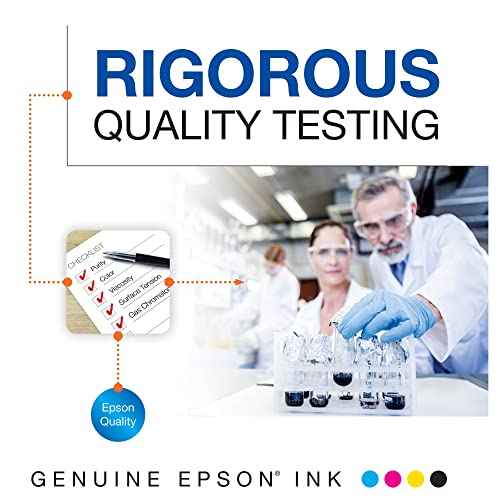 EPSON 124 DURABrite Ultra Ink Standard Capacity Color Combo Pack (T124520-S) Works with Stylus NX-125, NX-127, NX-130, NX-230, NX-330, NX-420, NX-430, WorkForce WF-320, WF-323, WF-325, WF-435