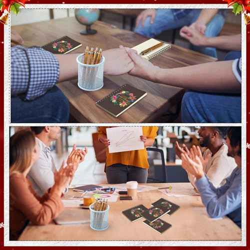 50 Sets Christian Gifts Bulk Prayer Journal with Bible Verse Pen and Inspirational Notepad Church Favor in Bulk for Staff, Teacher, Pastor, Thanksgiving Christmas Family Gifts (3.9 x 5.5 in)