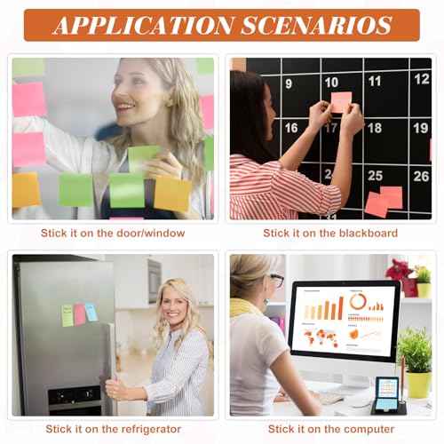 Tenceur 20 Pcs Christmas Appreciation Sticky Note Holder Gifts Bulk, Inspirational Thank You Sticky Note Holder, PU Leather Memo Box with Calendar for Women Men Emoloyee Coworkers Office Team