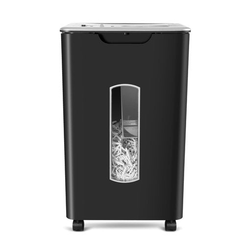 Wingwise Paper Shredder for Home Office, 60 Sheets Auto Feed, 55dB Super Quiet, P-4 Cross Cut, 2.4m/min High-Speed Shredding, 5.8 Gallon Bin, CD/Credit Card Shredder with Anti-Jam & Dual Modes