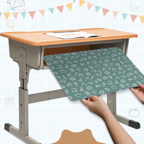 gisgfim 24 Pack Privacy Shields for Student Desk Colorful Desk Dividers Durable Privacy Folders Testing Dividers Shield Study Boards Panel Partition for Classroom Teacher Back to School Supplies
