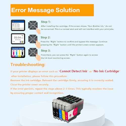 BeOne LC406XL LC406 Ink Cartridges Compatible for Brother Printer MFC-J4335DW MFC-J5855DW MFC-J6555DW MFC-J4535DW MFC-J6955DW MFC-J5955DW MFC-J4345DW HL-JF1(5 Pack,High Yield)