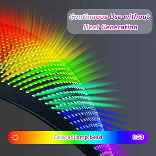 LED Sign, 23"x5" Programmable LED Sign with Bluetooth APP Control - Huge Bright Scrolling Text/Animations for Car, Store, Christmas Advertising (Pre-Made & Custom Modes)