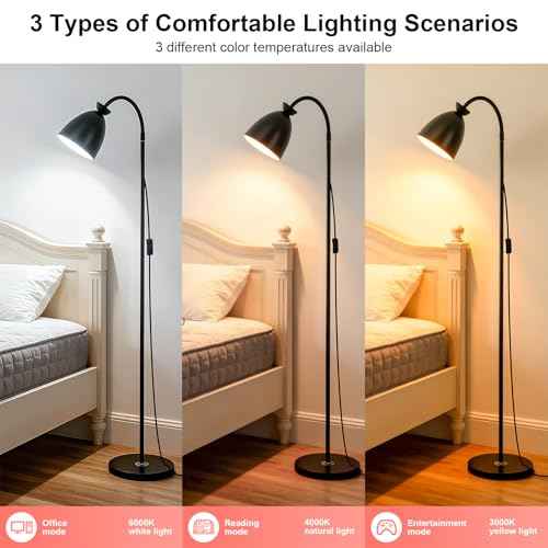Yellow Stand lamp Bedroom Bedside lamp