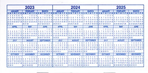 Magnolia Registers 10-Pack Checkbook Registers with 2023-2025 Calendars, 6x3 in