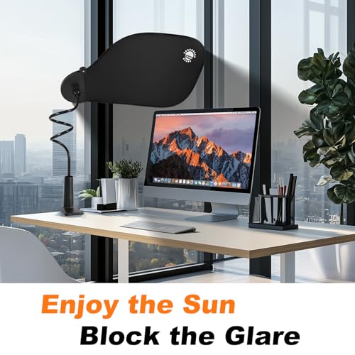 Adjustable Office Cubicle and Desk Shade ? Flexible Desk Light Blocker for Privacy, Glare Reduction, and Comfort ? Essential Office Accessories