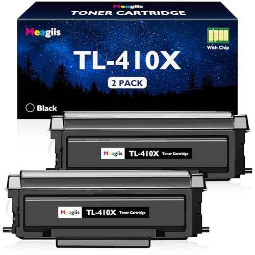 TL-410X Toner Cartridge Replacement for Pantum TL-410X TL-410H for Use in M7102DW P3010DW M7100DW M7200FDW M7202FDW M6702DW M6800FDW M6802FDW P3012DW P3300DW P3302DW Printer (Black, 2-Pack)