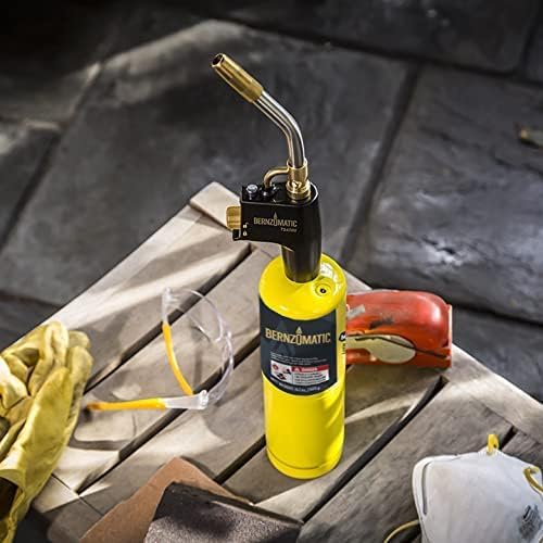 Bernzomatic MAP-Pro Gas Torch Cylinder - Pre-Filled 14.1 oz | Pack of 4 for Precision Heating