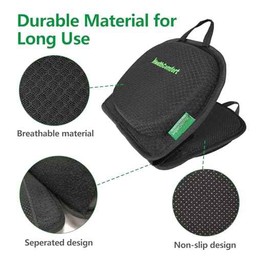 Small Travel Seat Cushion,Gel Memory Foam Seat Cushion,Supportive Butt Pillow,Portable and Foldable for Long Sitting Hours on Stadium Airplane Car Seat