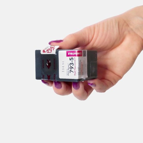 IDEALSEAL (3) Compatible Replacement for PB 793-5 Red Ink Cartridge P700, DM100, DM100i, DM125i, DM150i, DM175i, DM200L, DM225, Send Pro C200,C300,C400, Send Pro 300, DM Series, Send Pro C Series: