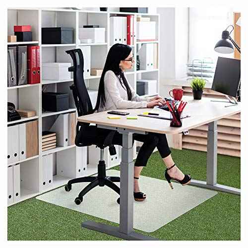 Floortex Revolutionmat 29-inch x 46-inch Rectangular Chair Mat for Carpet, Polypropylene (NCMFLLGC0001)
