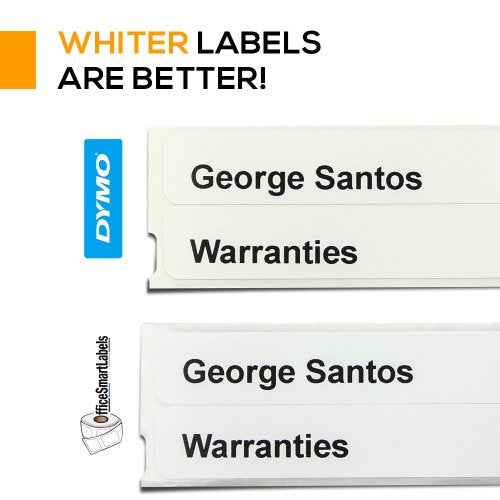 OfficeSmartLabels 2-1/8 x 4 inch Shipping Labels, Compatible with 30323 (6 Rolls / 240 Labels Per Roll)