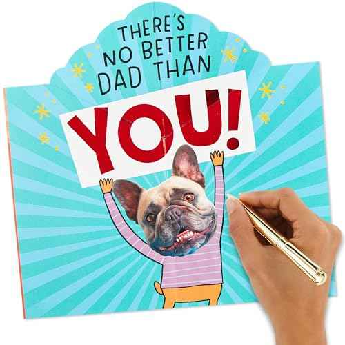 Hallmark Funny Birthday Card for Dad (French Bulldog)