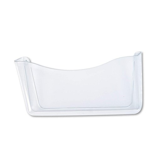 Rubbermaid Unbreakable Single Pocket Wall File Letter Clear 65972ROS