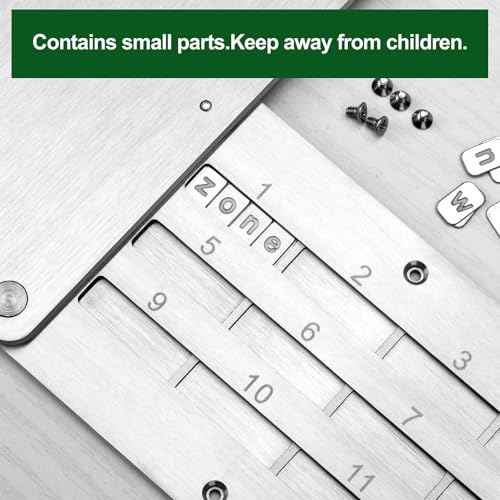 Crypto Seed Phrase Storage, Stainless Steel Bitcoin Seed Plates Seed Phrase Backup Cold Storage, Supports up to 24 Words