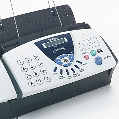 Brother FAX575 New Model Personal Fax, Phone, Copier - Compact & Easy-to-Use