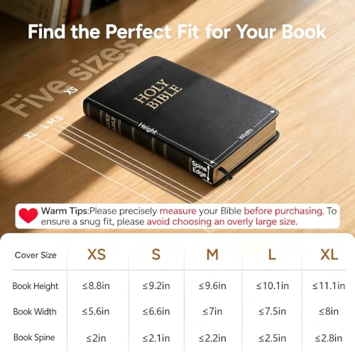 Pink Adjustable Bible Cover with 75 Tabs for Women - Waterproof & Durable